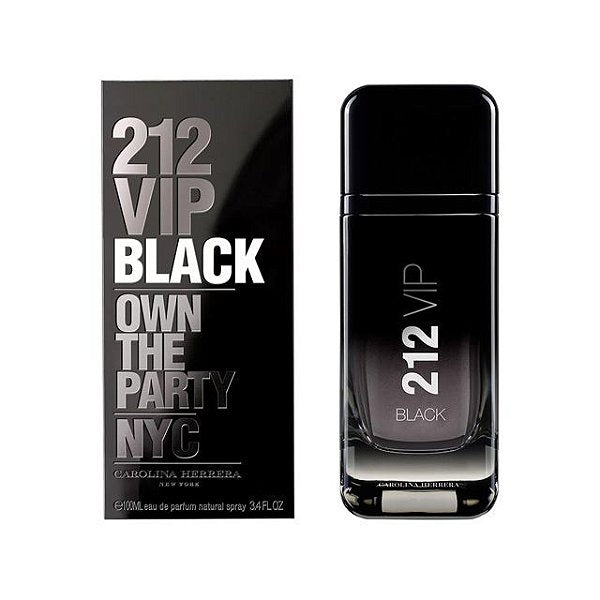 212 Vip Black Eau de Parfum Masculino - Carolina Herrera 200ml